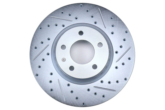 Stoptech C-Tek Sport Drilled and Slotted Front Left Rotor - 2007-2013 Mazda 3