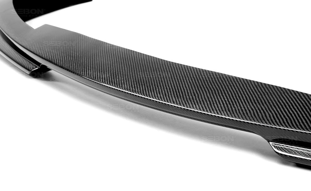 Seibon Carbon Fiber TB Style Front Lip - 2006-2007 Subaru WRX / STI