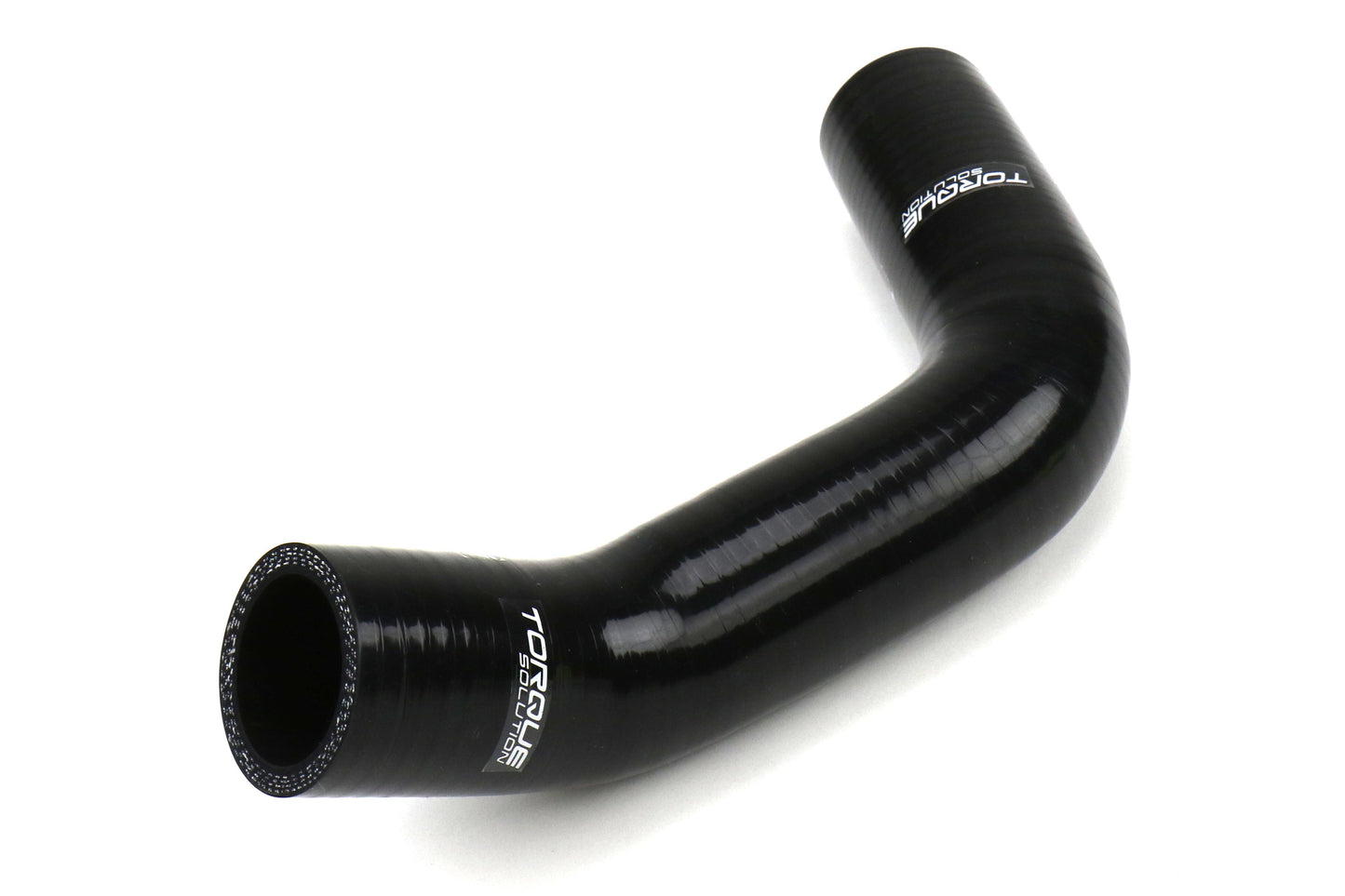 Torque Solution Silicone Radiator Hose Kit Black - Subaru Models (inc. 2008-2021 STI / 2008-2014 WRX)