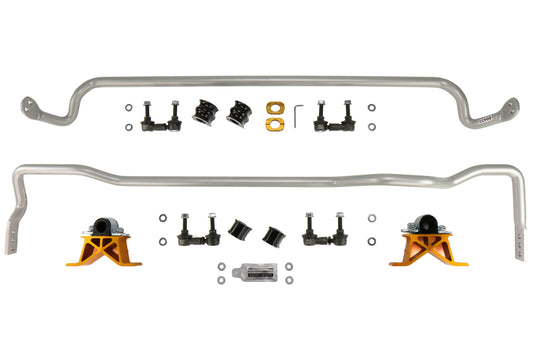 Whiteline Front and Rear Sway Bar Kit w/ Endlinks - 2005-2006 Subaru STI