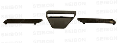 Seibon Carbon Fiber OE Style Hood Scoop - 2008-2015 Mitsubishi Evo X