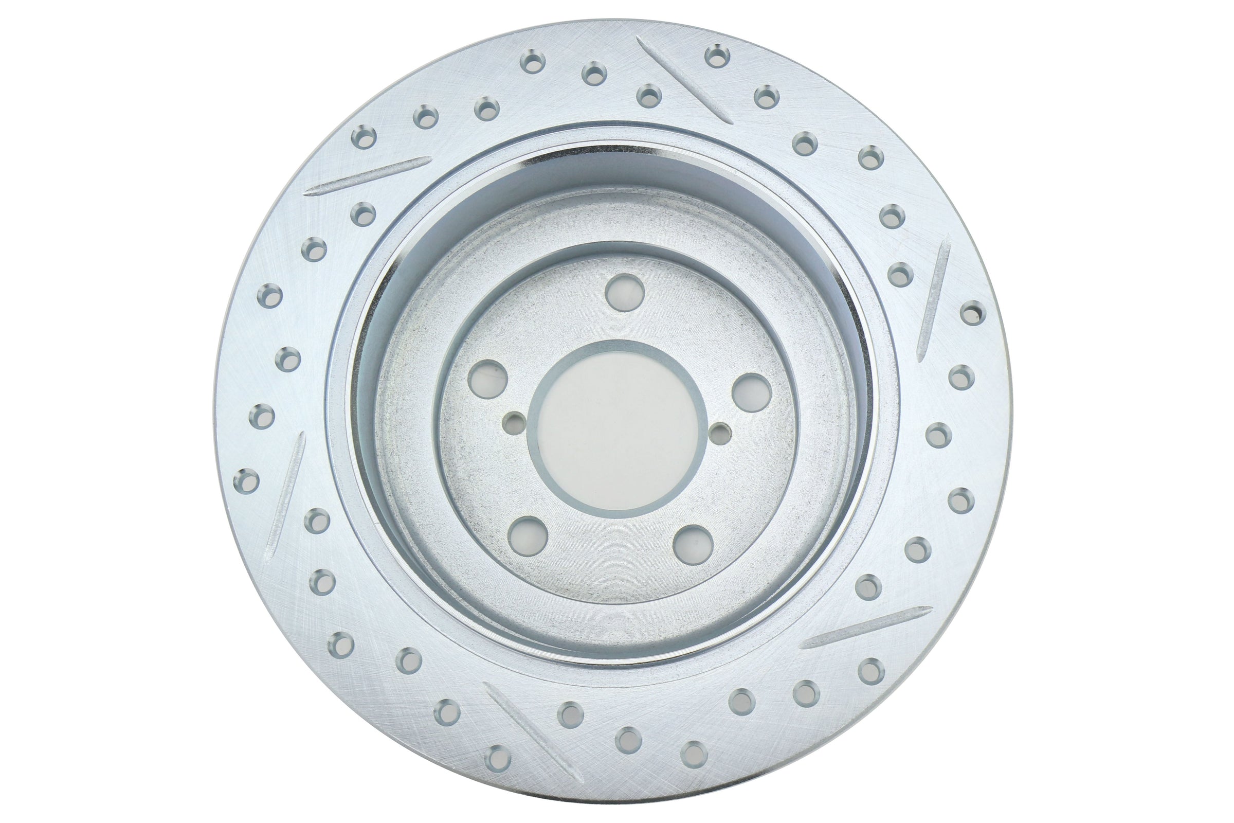 Stoptech C-Tek Sport Drilled and Slotted Rear Rotor Pair - Subaru Models (inc. 2002-2005 WRX)