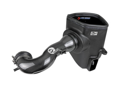 aFe 19 - 21 GM Trucks 5.3L/6.2L Track Series Carbon Fiber Cold Air Intake System W/ Pro Dry S Filters - 4thto5thAutomotive