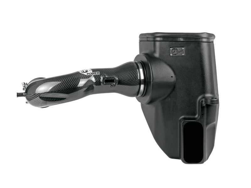 aFe 19 - 21 GM Trucks 5.3L/6.2L Track Series Carbon Fiber Cold Air Intake System W/ Pro Dry S Filters - 4thto5thAutomotive