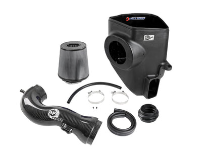 aFe 19 - 21 GM Trucks 5.3L/6.2L Track Series Carbon Fiber Cold Air Intake System W/ Pro Dry S Filters - 4thto5thAutomotive