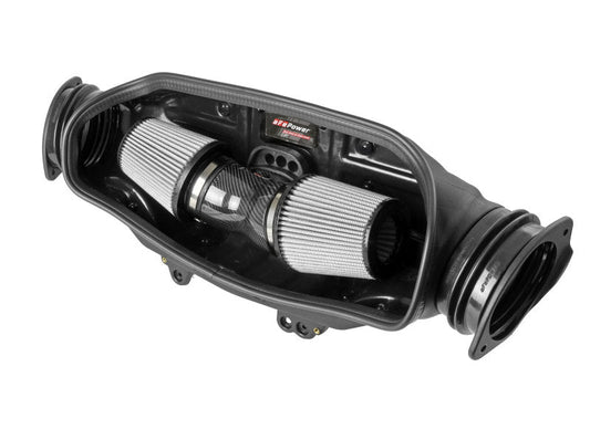 aFe 2020 Corvette C8 Track Series Carbon Fiber Cold Air Intake System With Pro DRY S Filters - 4thto5thAutomotive