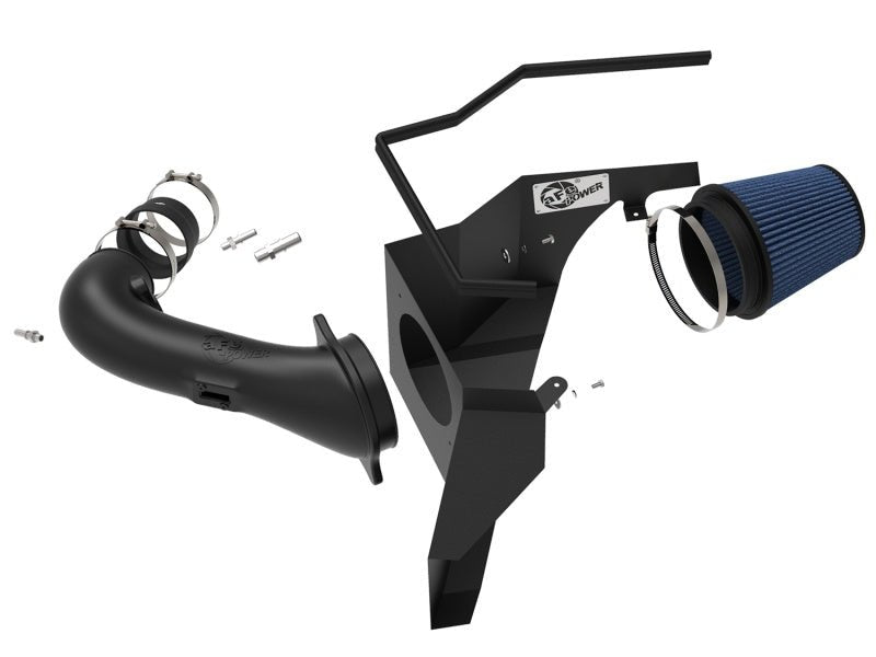 aFe Magnum FORCE Stage - 2 Pro 5R Cold Air Intake System 15 - 17 Ford Mustang GT V8 - 5.0L - 4thto5thAutomotive