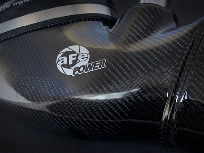 aFe MagnumFORCE Carbon Fiber Air Intake System Stage - 2 PRO 5R 08 - 13 BMW M3 (E9X) V8 4.0L - 4thto5thAutomotive