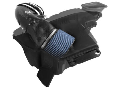aFe MagnumFORCE Carbon Fiber Air Intake System Stage - 2 PRO 5R 08 - 13 BMW M3 (E9X) V8 4.0L - 4thto5thAutomotive