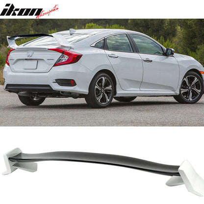 2016-2021 Honda Civic 10th X Sedan 4Dr Type R Trunk Spoiler Wing ABS