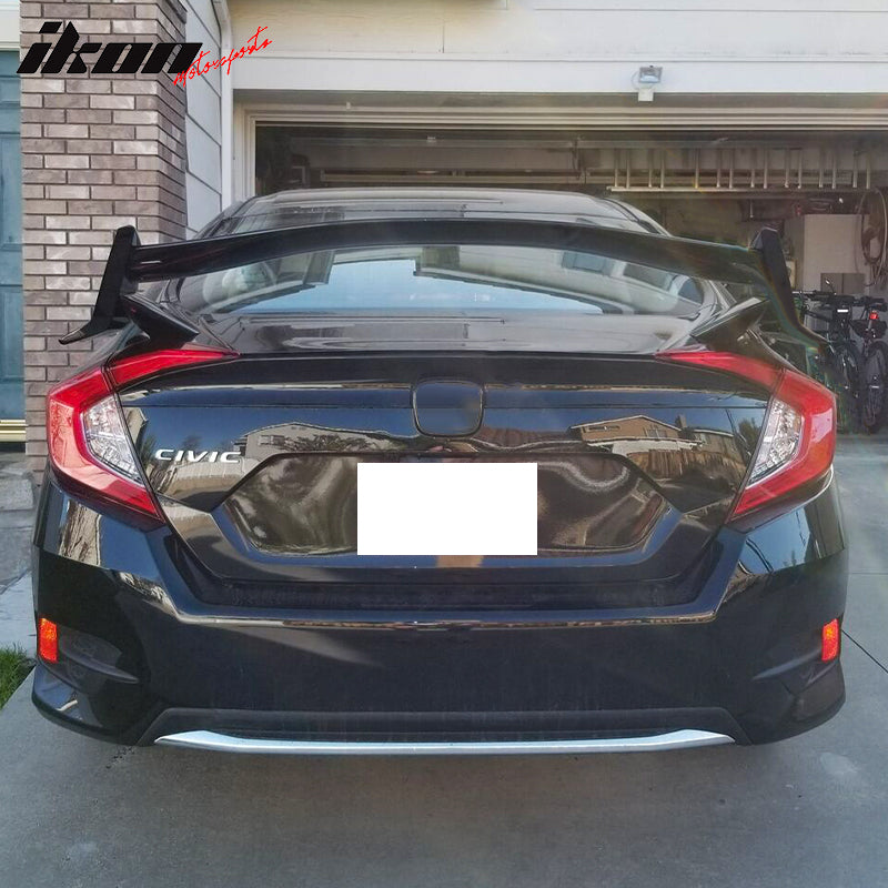 2016-2021 Honda Civic 10th X Sedan 4Dr Type R Trunk Spoiler Wing ABS