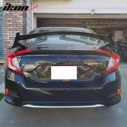 2016-2021 Honda Civic 10th X Sedan 4Dr Type R Trunk Spoiler Wing ABS