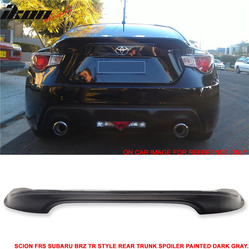 2013-2020 Scion FRS Subaru BRZ Toyota 86 Rear Trunk Spoiler Wing ABS