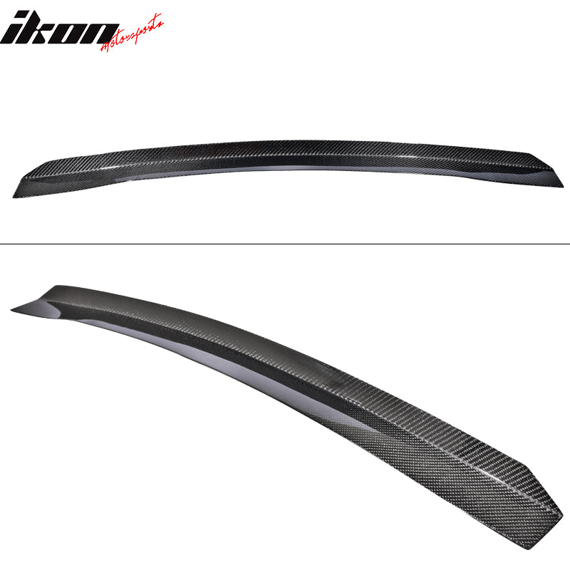 2015-2021 WRX STi Carbon Fiber Top Gurney Flap Add-On Trunk Spoiler