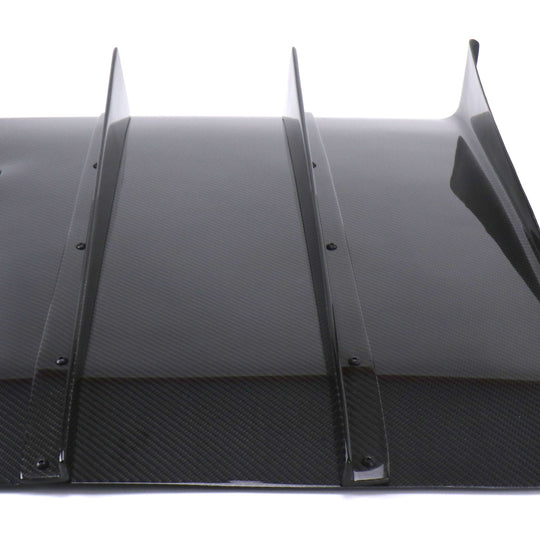 Seibon Carbon Fiber Rear Diffuser - 2006-2007 Subaru WRX / STI