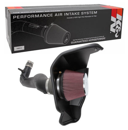 K&N 2018 Ford Mustang L4-2.3L F/I Aircharger Performance Intake