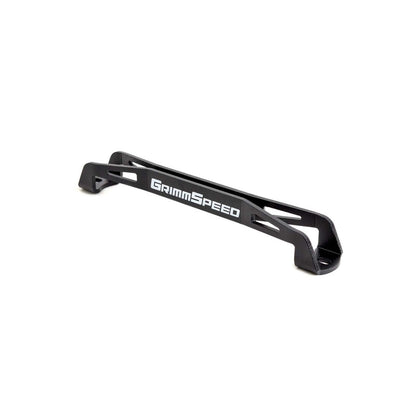GrimmSpeed Lightweight Battery Tie Down Black - Subaru Models (inc. 2002+ WRX/STI)