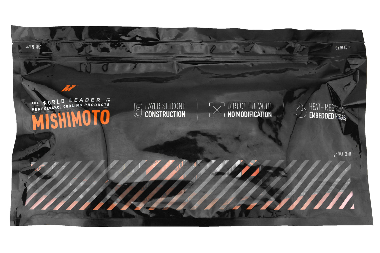 Mishimoto Air Box Hose Kit Red - 2015-2021 Subaru WRX