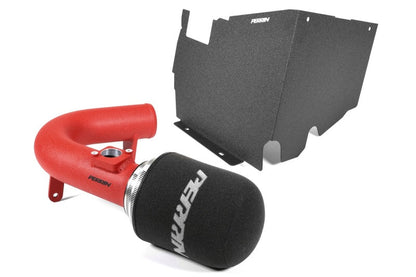 PERRIN Cold Air Intake w/Heatshield - Red - 2022-2026 Subaru WRX