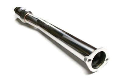 Invidia Q300 Dual Exit Cat Back Exhaust - Titanium Burnt Tips - 2008-2015 Mitsubishi Evo X