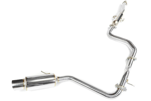 Invidia N1 Cat Back Exhaust - Stainless Steel Tip - 1988-1991 Honda CRX