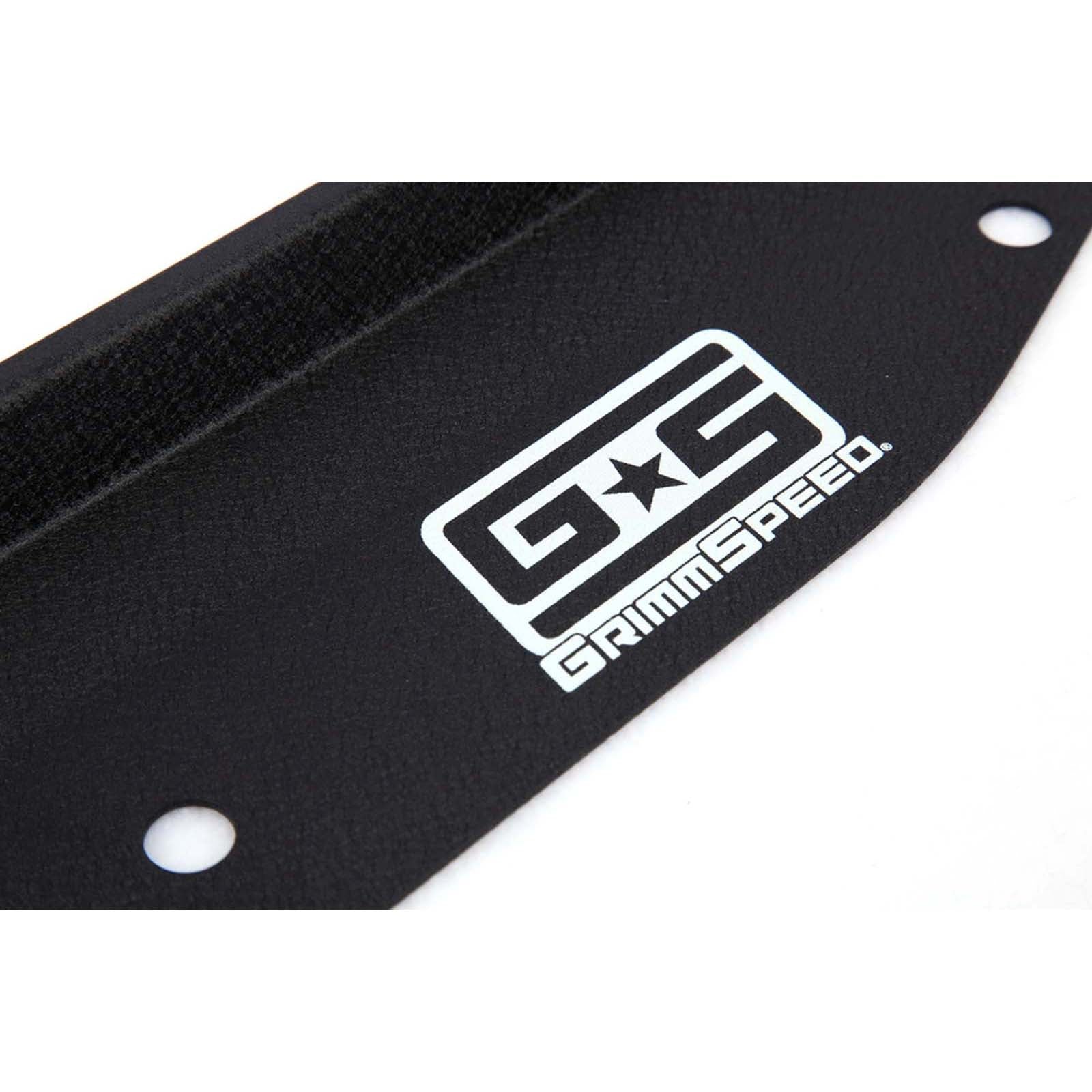 GrimmSpeed Radiator Shroud w/ Tool Tray Black - 2008-2014 Subaru WRX/STI