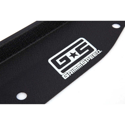 GrimmSpeed Radiator Shroud w/ Tool Tray Black - 2008-2014 Subaru WRX/STI
