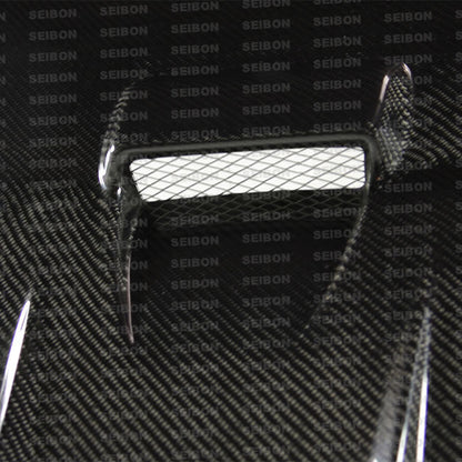Seibon Carbon Fiber DV Style Hood - 2008-2009 Mitsubishi Lancer