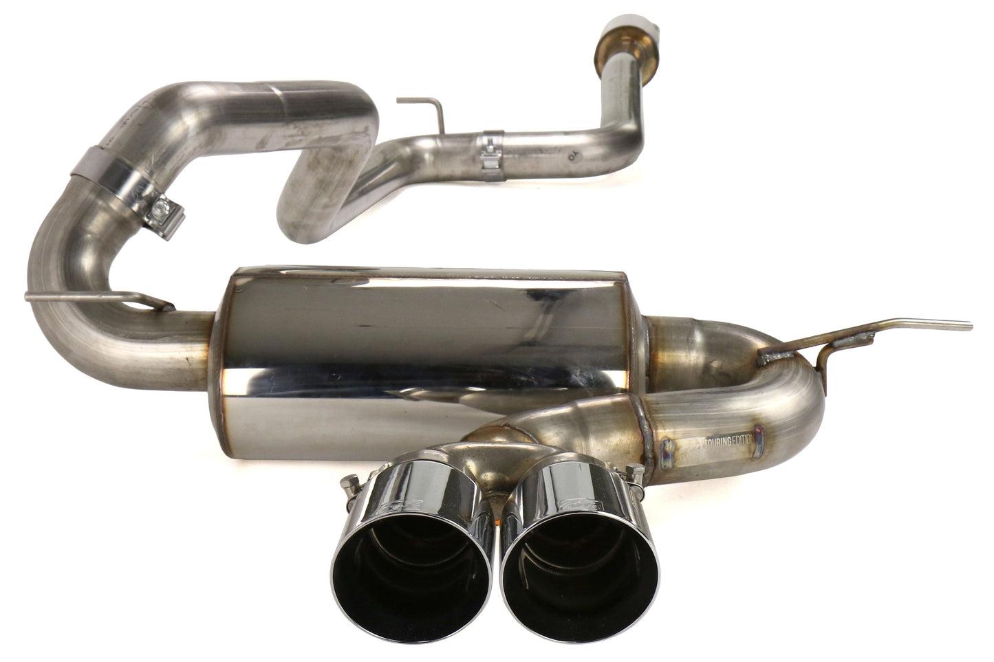 AWE Touring Edition Resonated Cat-Back Exhaust (Chrome Silver Tips) - 2013-2018 Ford Focus ST