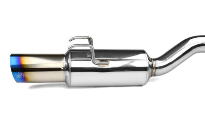 Invidia N1 Single Exit Cat Back Exhaust - Titanium Tip - 2012-2013 Honda Civic Si Coupe