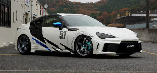 Rays Gram Lights 57CR Gun Blue II 18x9.5 +38mm 5x100 (Single Wheel) - 2013-2024 Subaru BRZ / Scion FR-S / Toyota GR86 / 2014-2018 Subaru Forester