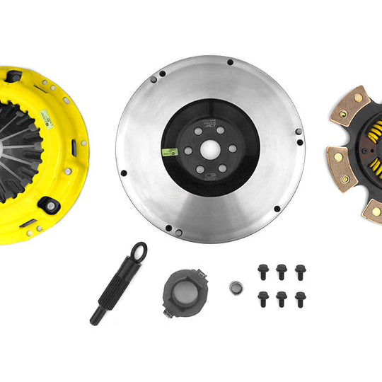 ACT Heavy Duty Performance 6-Puck Disc Clutch Kit StreetLite Flywheel Included - 2007-2013 Mazdaspeed3 / 2006-2007 Mazdaspeed6