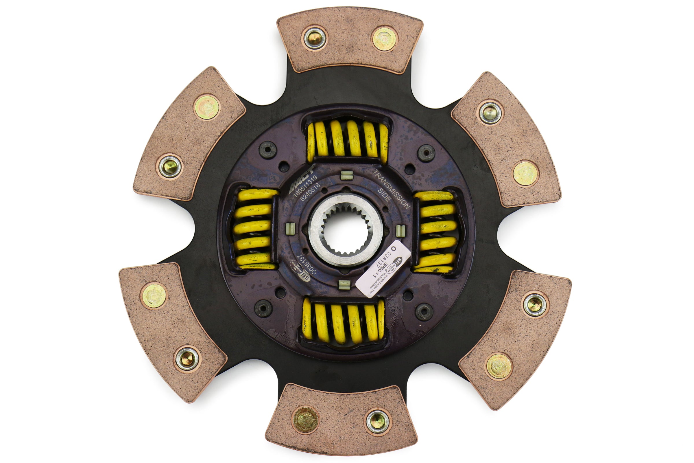 ACT 6 Pad Sprung Race Disc - 2006-2026 WRX / 2005-2012 Legacy / 2005-2009 Outback