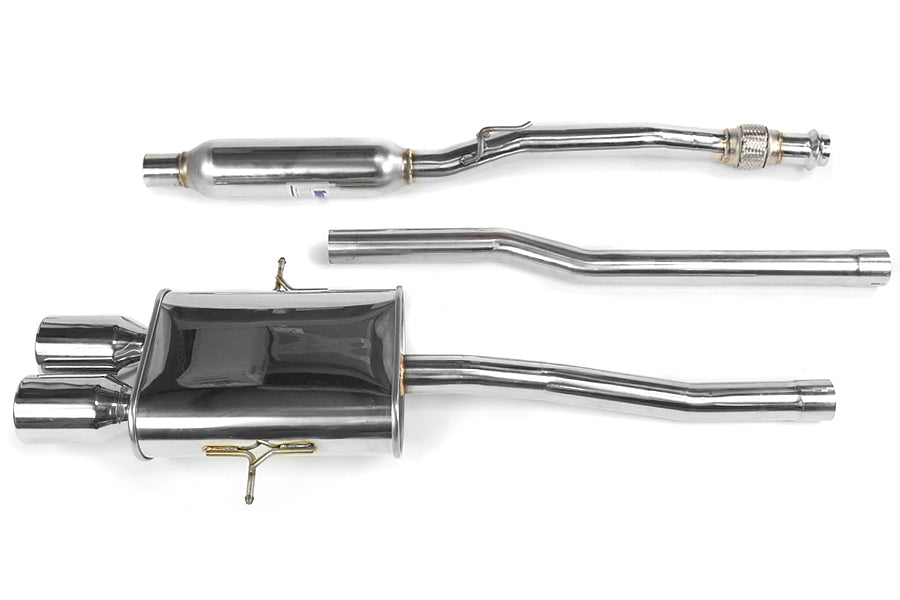 Invidia Q300 Cat Back Exhaust - Stainless Steel Tips - 2007-2011 Mini Cooper S