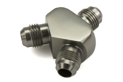 DeatschWerks 6AN Y-Block Fitting - Universal