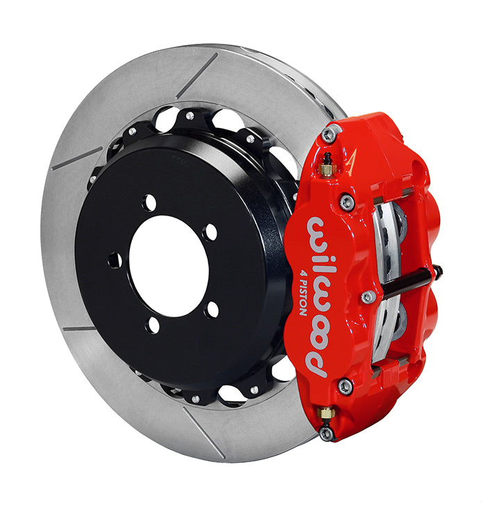 Wilwood FNSL4R 12.88in Rear Kit Red - 2008-2014 Subaru WRX