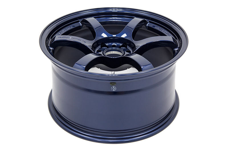 Gram Lights 57DR Eternal Blue Pearl 18x9.5 +38mm 5x114.3 (Single Wheel) - 2015-2024 Subaru WRX / 2015-2021 STI / 2019-2024 Forester