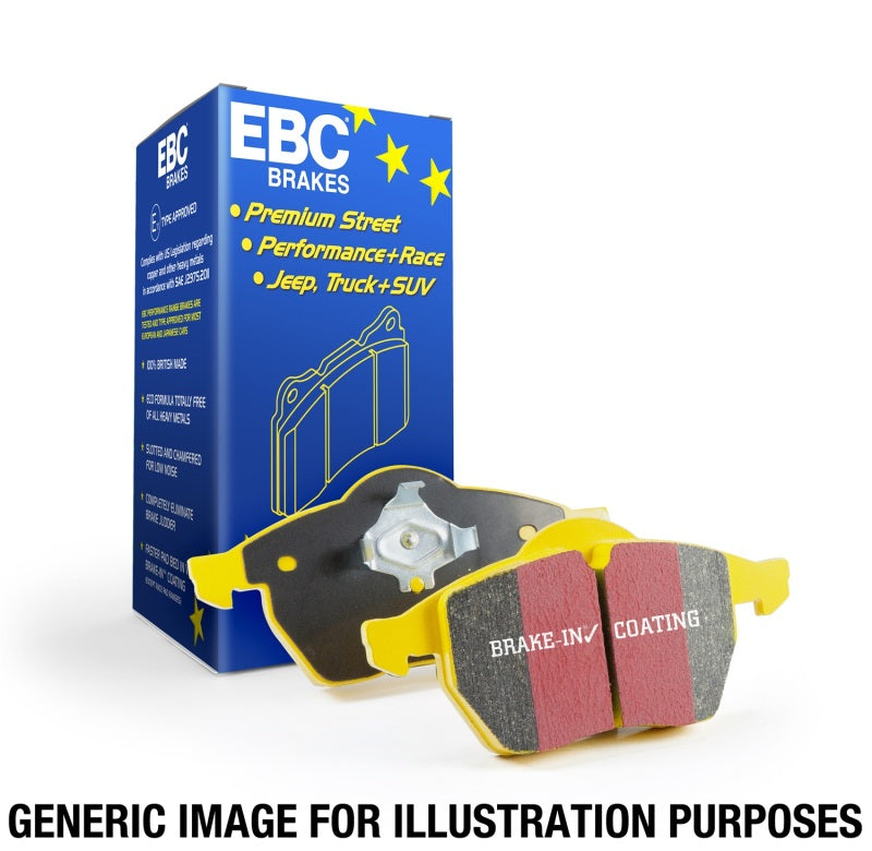 EBC 2016+ Cadillac CT6 2.0L Turbo Yellowstuff Rear Brake Pads