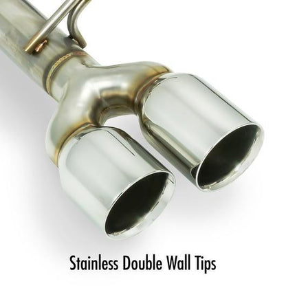 Remark Axleback Exhaust Stainless Double Wall Tip SPT Version - 2015-2024 Subaru WRX / 2015-2021 STI