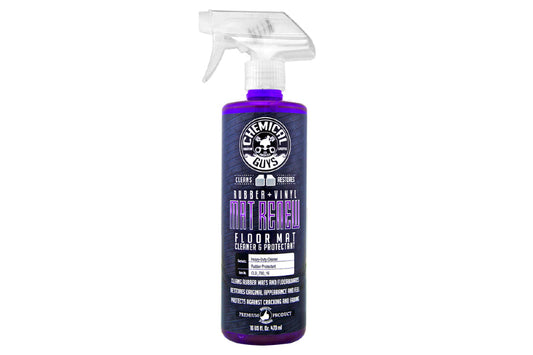 Chemical Guys Mat Renew Rubber and Vinyl Floor Mat Cleaner And Protectant (16 oz) - Universal