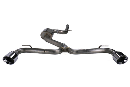 AWE Track Edition Cat-Back Exhaust (Chrome Silver Tips) - 2015-2017 Volkswagen GTI