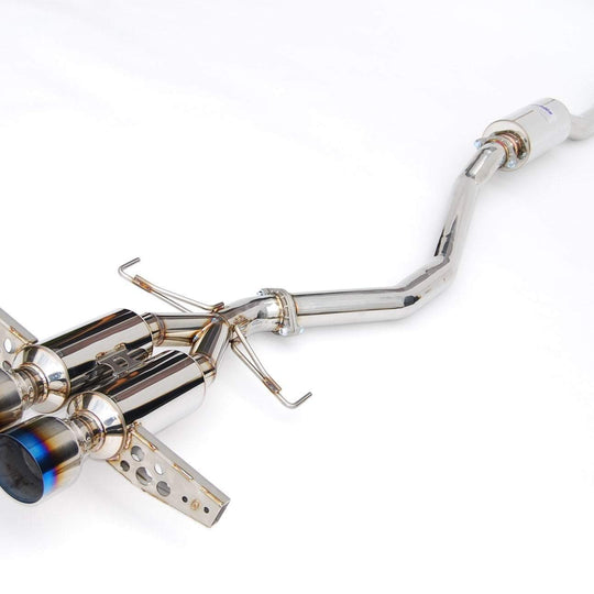 Invidia Gemini Catback Exhaust System w/ Titanium Tips - 2017-2019 Honda Civic Si