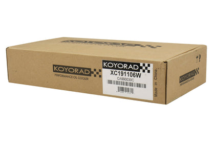 Koyo Universal 19 Row Oil Cooler Black - Universal