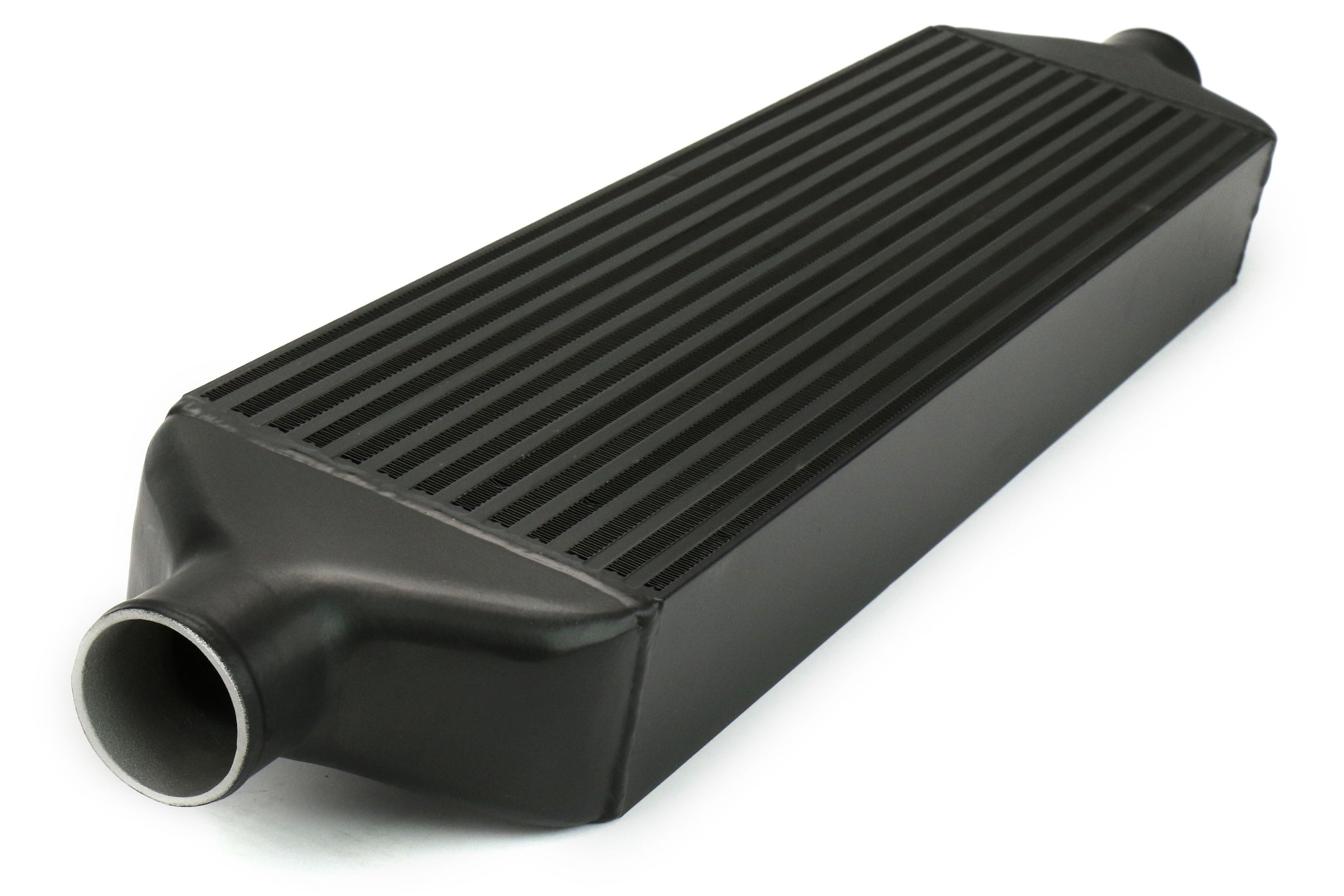 Mishimoto Front Mount Intercooler Black w/ Intake - 2015-2021 Subaru STI