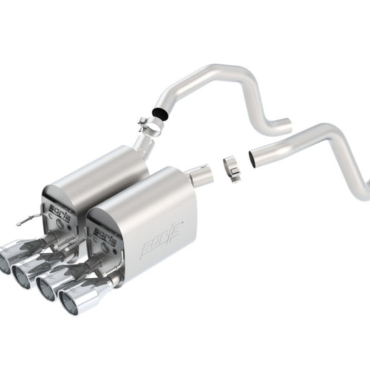 Borla 05-08 Corvette Coupe/Conv 6.0L/6.2L 8cyl 6spd RWD Touring SS Exhaust (rear section only)