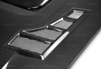 Seibon Carbon Fiber CW Style Hood - 2004-2005 Subaru WRX / STI