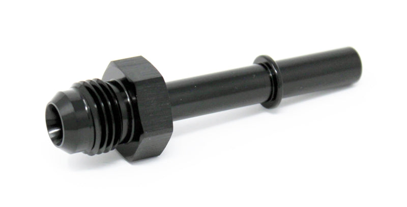 Torque Solution Push-On EFI Adapter Fitting 3/8in SAE to -6AN Male Flare - Universal