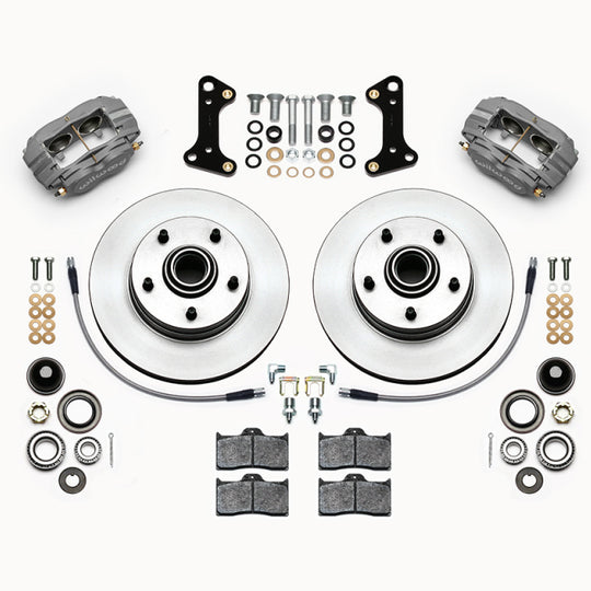 Wilwood Forged Dynalite-M Front Kit 11.00in 1 PC Rotor&Hub 67-69 Camaro 64-72 Nova Chevelle