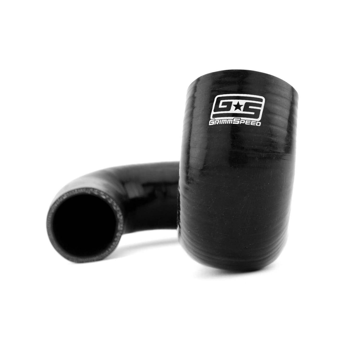 GrimmSpeed Top Mount Intercooler Turbo Outlet Hose Black - 2008-2014 Subaru WRX / 2005-2009 Legacy GT