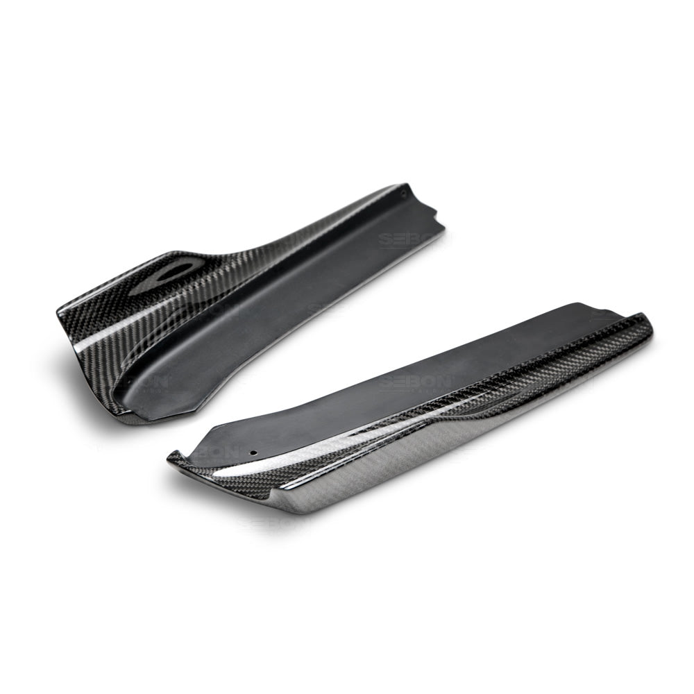 Seibon Carbon Fiber MB Style Rear Spats - 2015-2021 Subaru WRX / STI